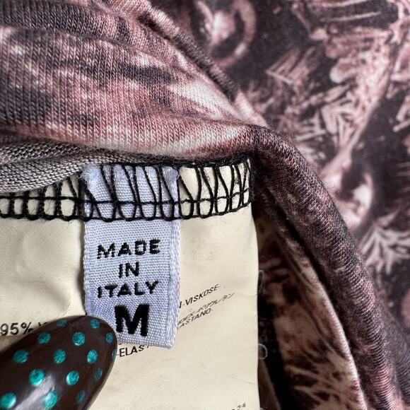 MM6 MAISON MARTIN MARGIELA Pink/Gray Festive Mini Skirt - Picture 5 of 6